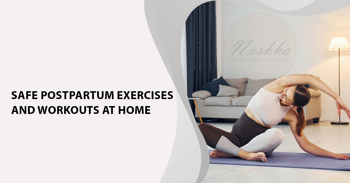 Safe Postpartum Exercises and Workouts at Home