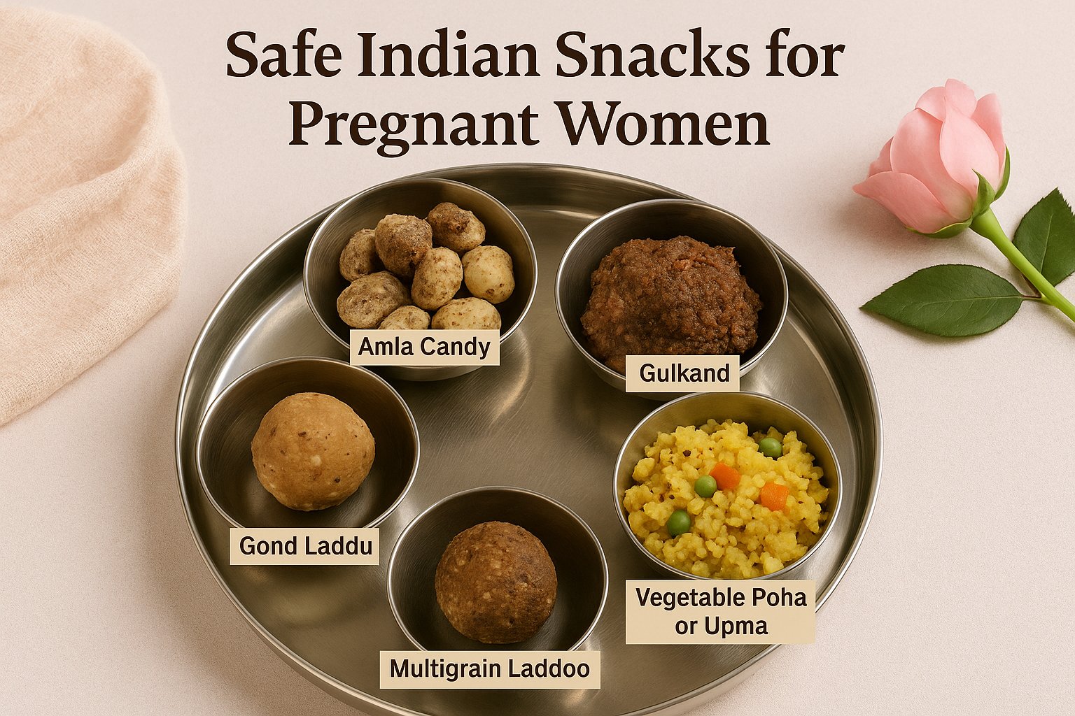 Safe Indian Snacks for Pregnant Women – Nutritious & Delicious Options for a Healthy Pregnancy