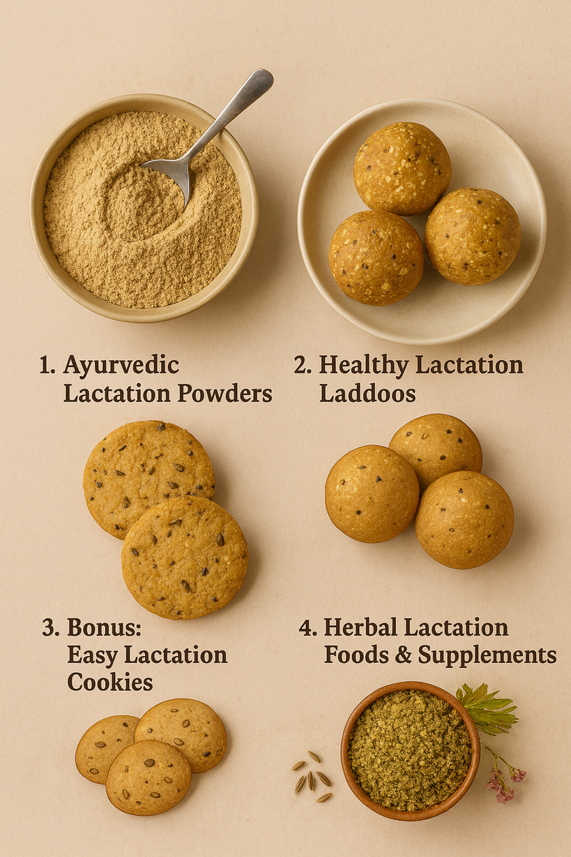 Best Lactation Foods for New Moms: Laddoos, Powders & More