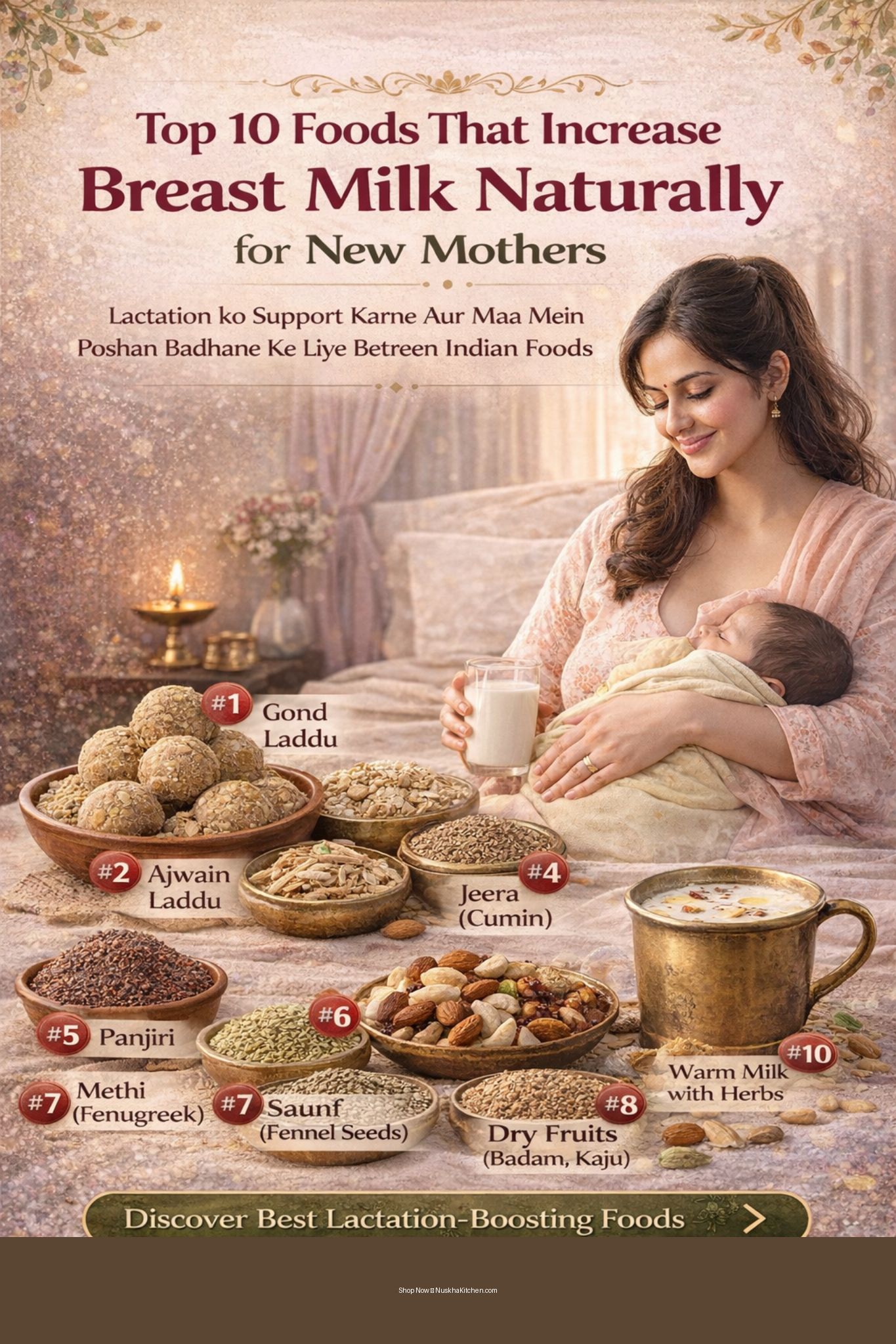 Top 10 Foods That Increase Breast Milk Naturally for New Mothers