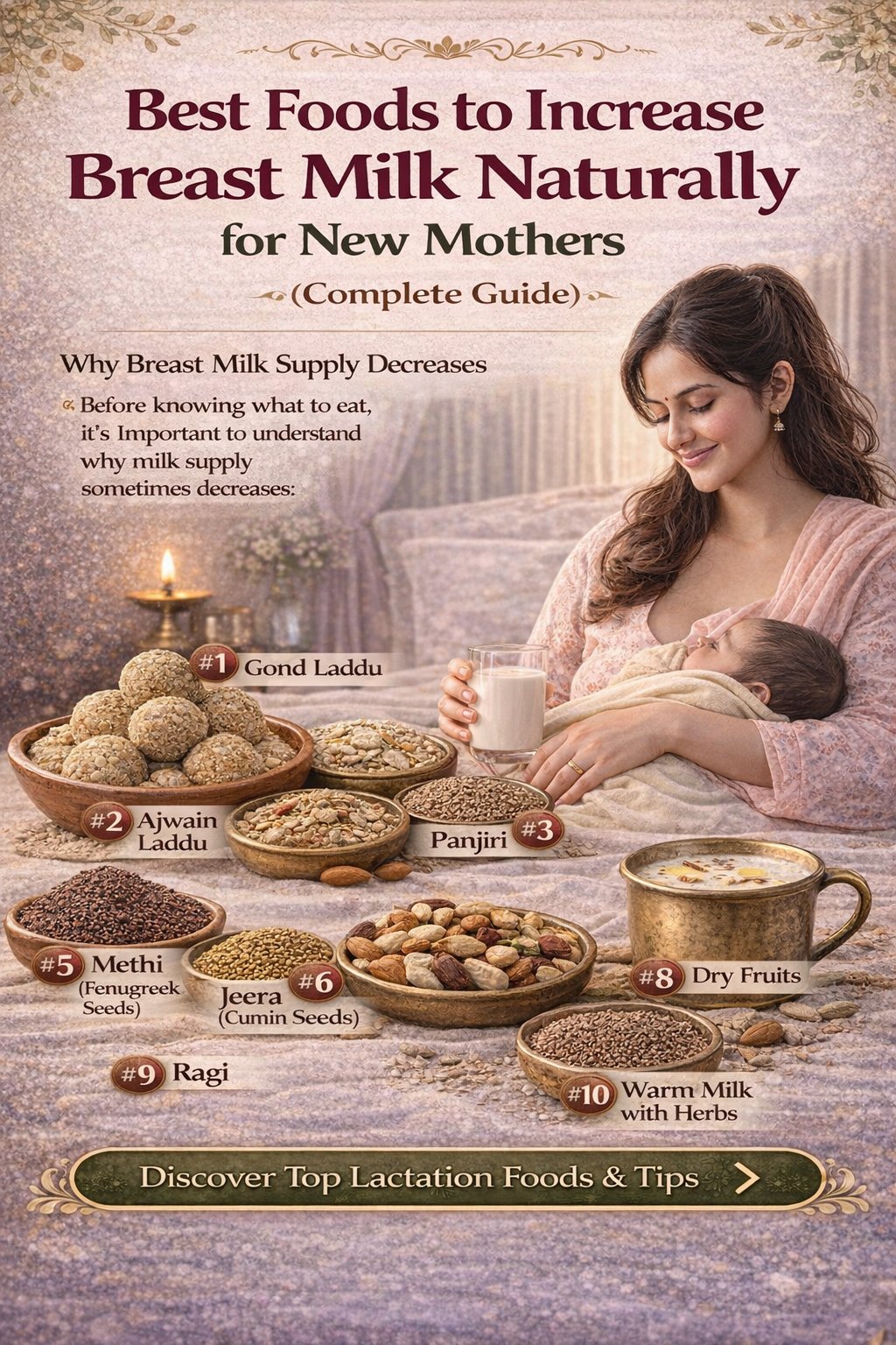 Best Foods to Increase Breast Milk Naturally for New Mothers (Complete Guide)