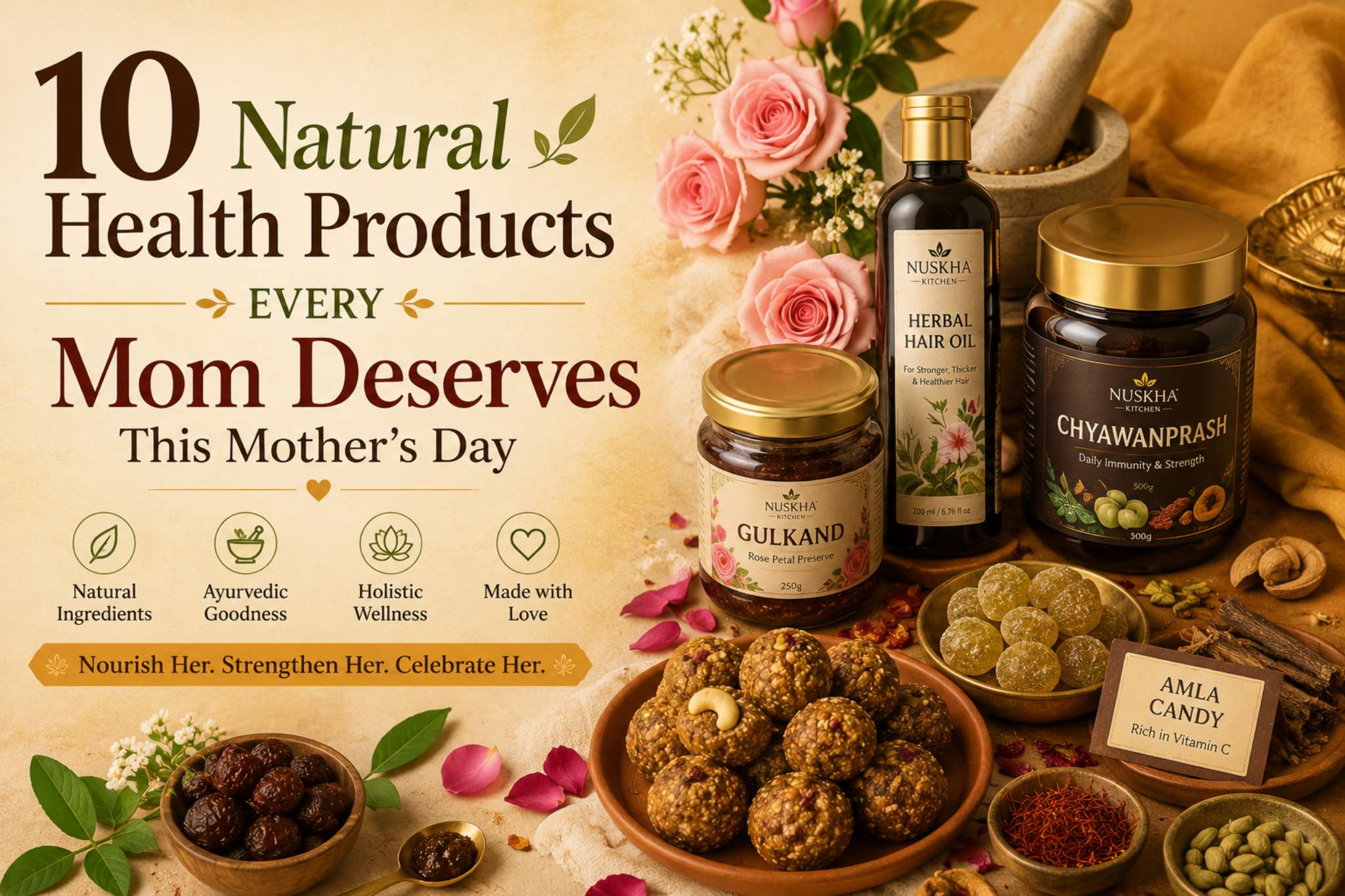 10 Natural Health Products Every Mom Deserves This Mother's Day