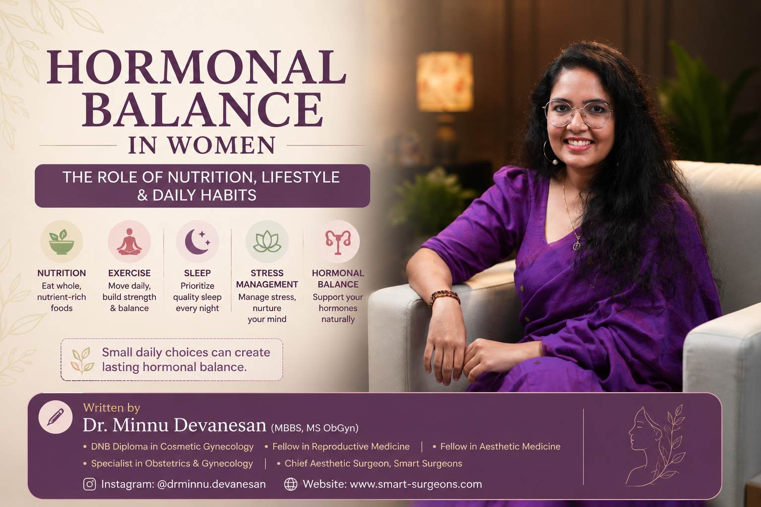 Hormonal Balance in Women: Diet, Lifestyle, and Natural Support