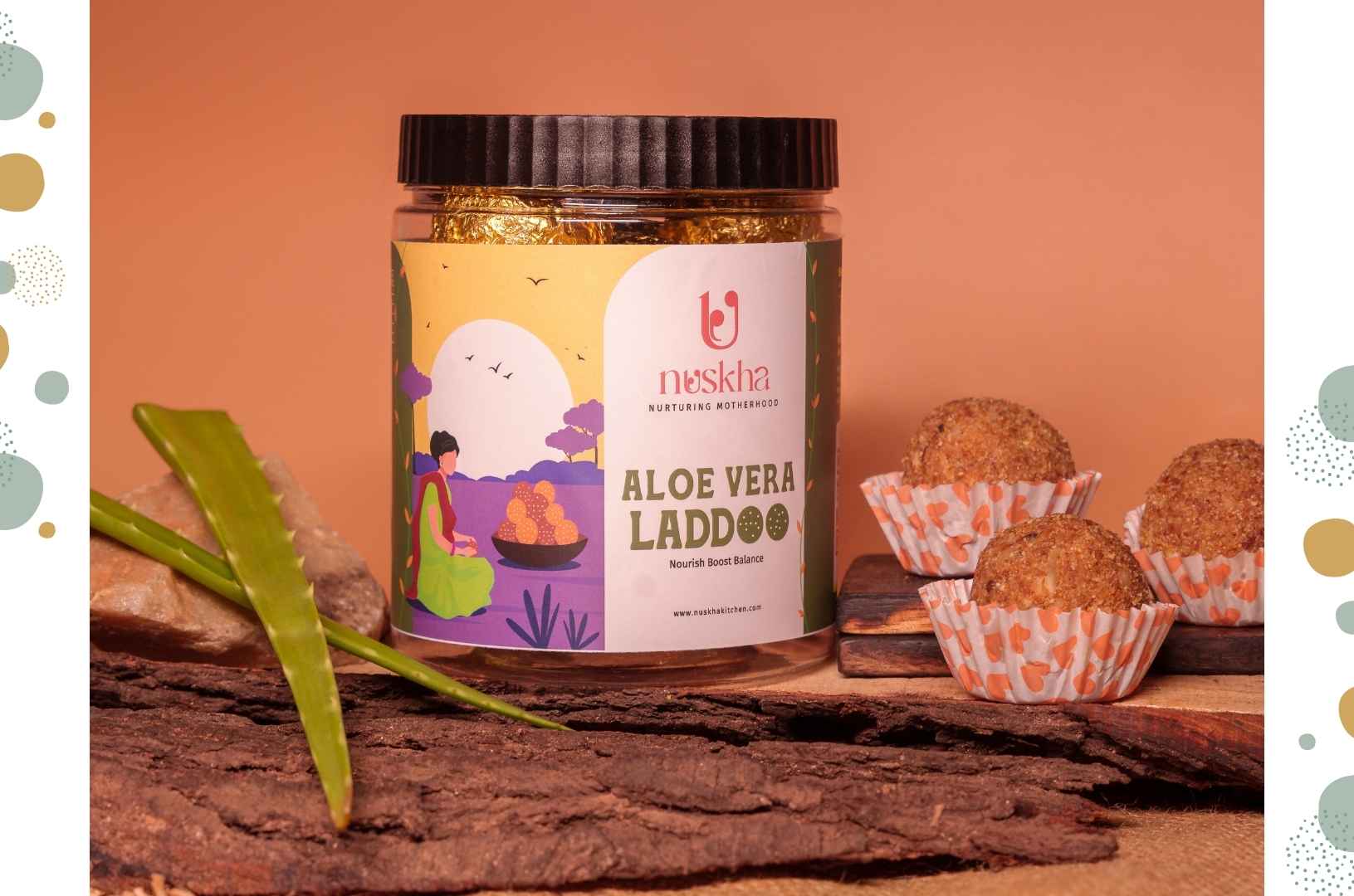 Aloe vera Laddoo