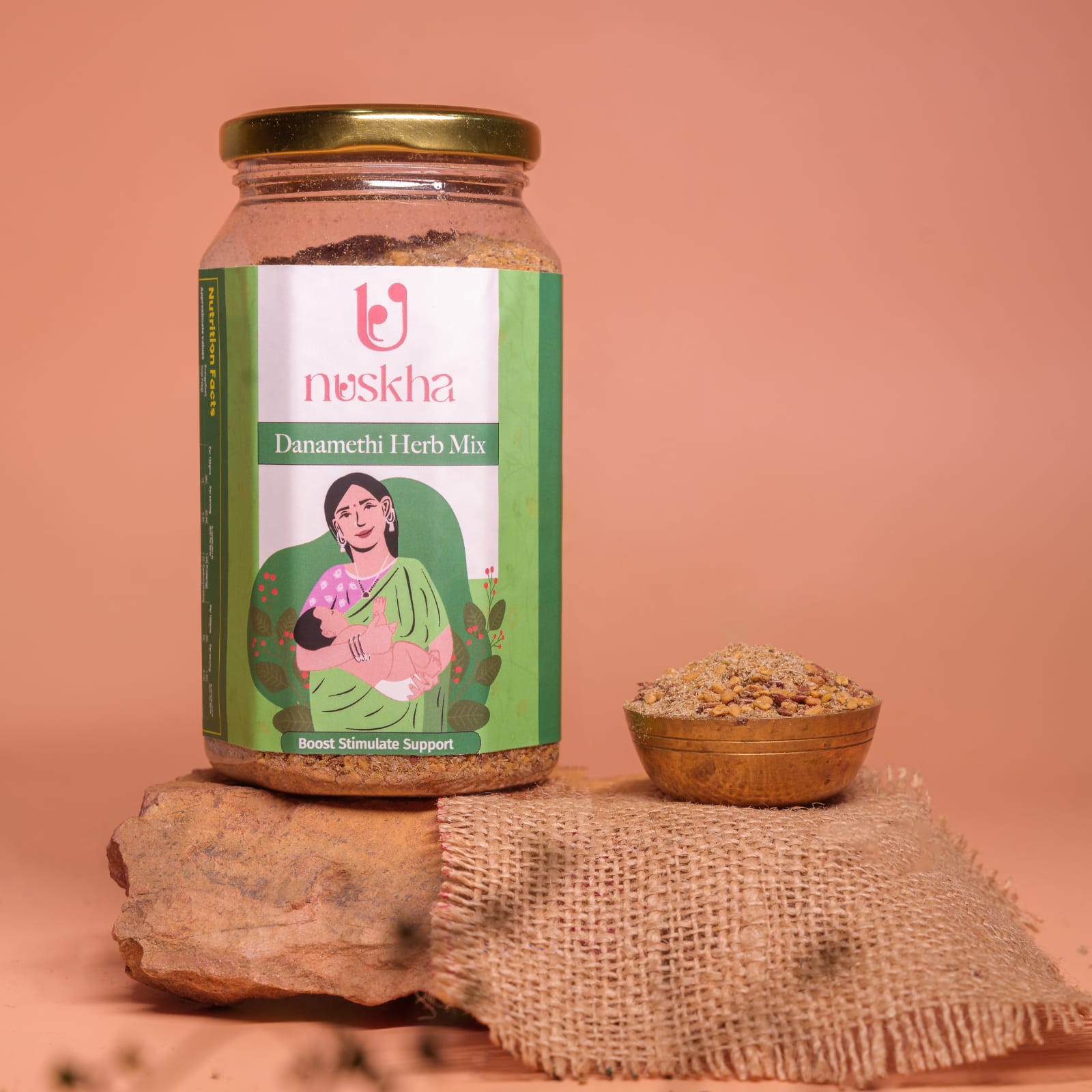 Dana Methi Herb Mix for Post-Pregnancy