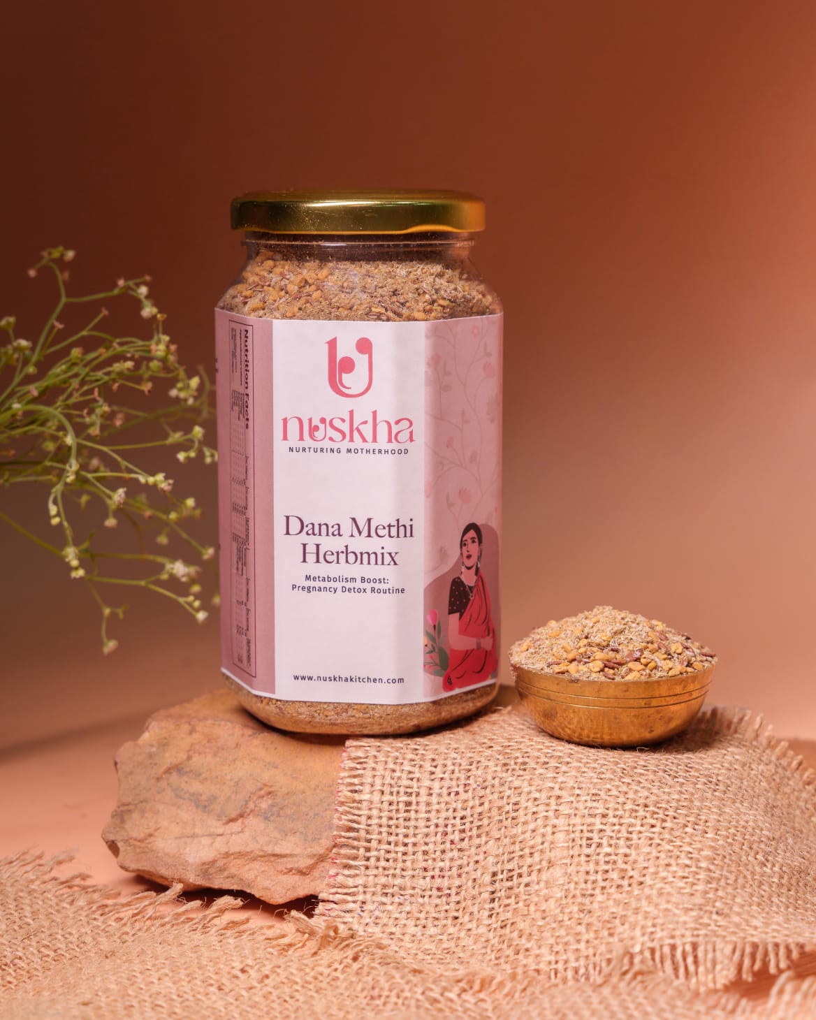 Dana Methi Herb Mix for Pregnancy