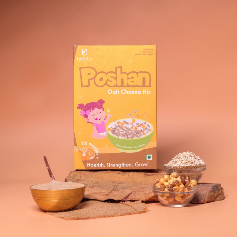 Poshan Oats Chana Almonds